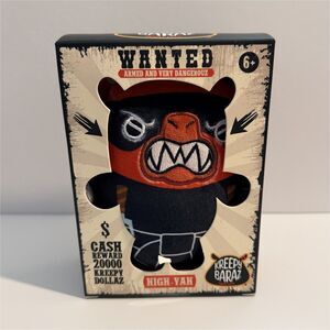 Kreepy Baraz High-Yah Toy Collectible Plush Original Unopened Box, NEW